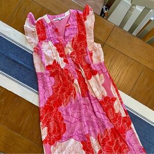 Collective Concepts Flower Print Dress, Size Small